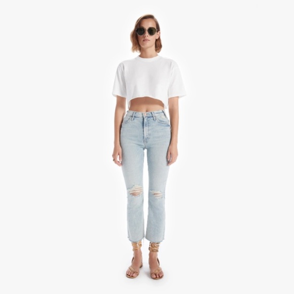 MOTHER DENIM
THE HUSTLER ANKLE FRAY JEANS - ROLLING IN THE BUSHES - Picture 1 of 7